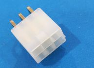 Conn 6pos Header Connector With Plastic Post Dual Row Gold Plated