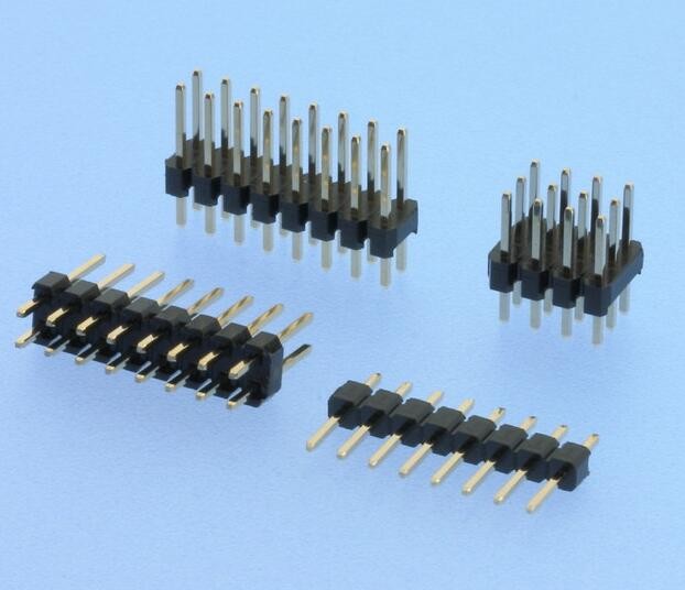 100x Gold plated Single Row 1x12p 1x12 12P Pitch=2.54mm H=11.6mm Male Pin Header 