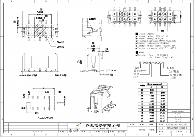 Microfit conector 4 polos