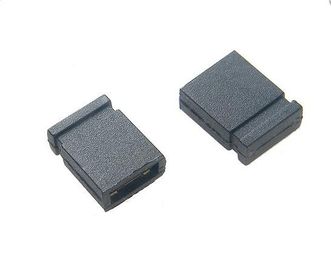 Close Type 2.54mm Mini Jumper Connector  2 Poles for 200V AC/DC Rating Current,height of 6.0mm