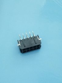 3.0mm Pitch Auto Electric Connectors Vertical SMT Wafer Connector Black Color