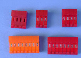 2.54mm Pitch IDC Connector Red Color with Applicable Wire  AWG #22 - #28