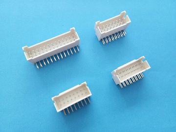 PHB 2.0mm PCB Connectors Wire To Board Dual Row Right Angle Beige Color