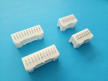 Double Row Wire To Board Connector 2mm Pitch , JVT PAD Crimp Style Connector