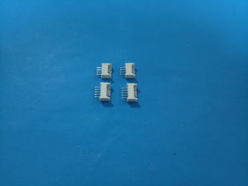 1.25mm Pitch Shrouded Header Connector , 2 Pin - 16 Pin Right Angle Wire Connectors Vertical