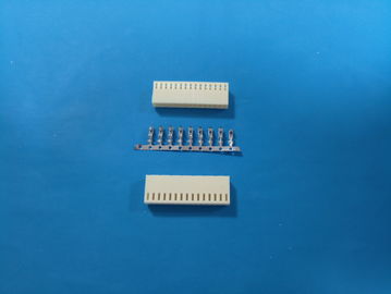 2-16 Pin Pcb Cable Connectors Wire To Board Housing / Terminal Yellow Color