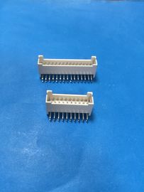 Dual Row PCB Board Connector , Right Angle Pcb Wire To Board Connectors