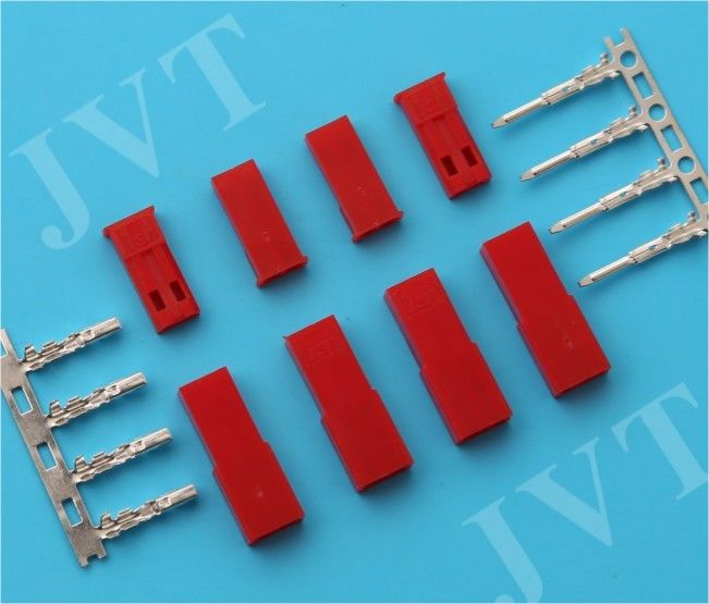 Disconnectable Crimp Style Wire to Wire Connector , 2 Poles Male Female Wire Connectors