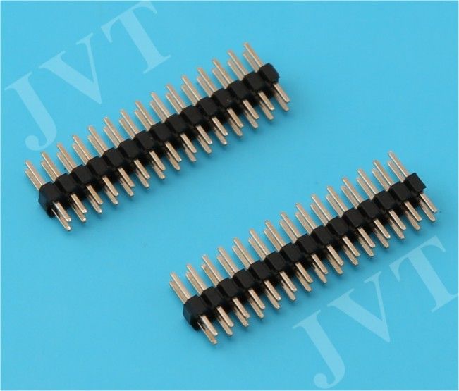 Pin Header Connector 2.0mm Pitch , Straight SMT Type Double Row 16 poles