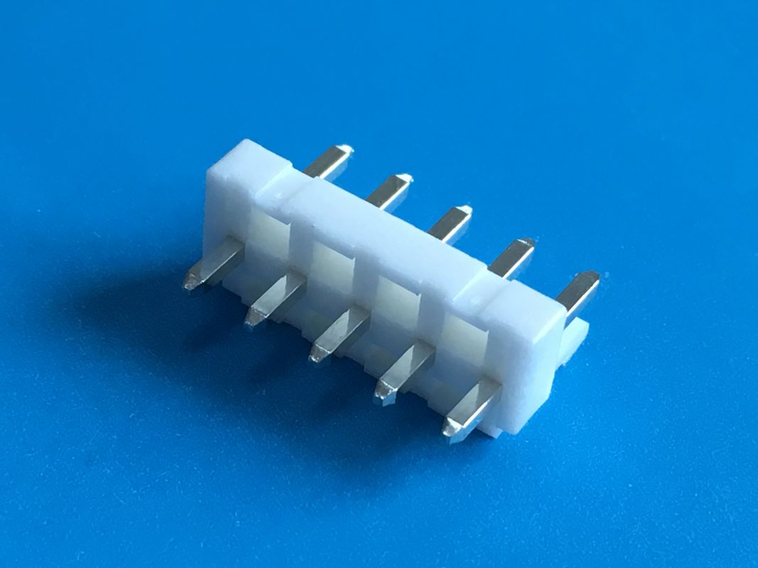 3.96mm Pitch Wafer PCB Board Connectors White Color With DIP Type SGS Approval