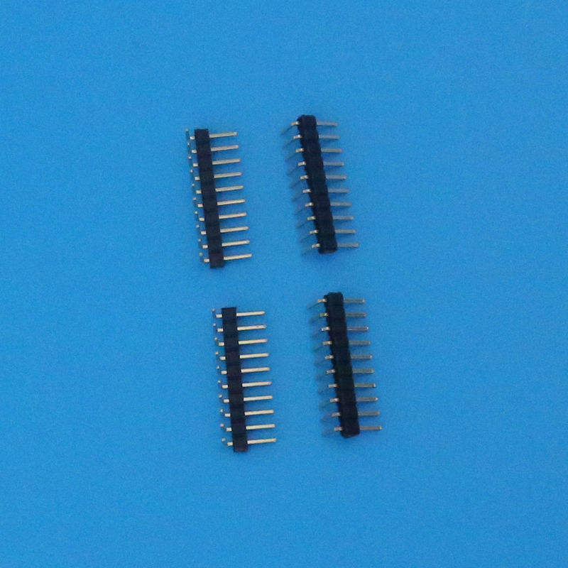 2.0mm pin header connector 22 poles height of 1.0mm  dual row  DIP  gold plated