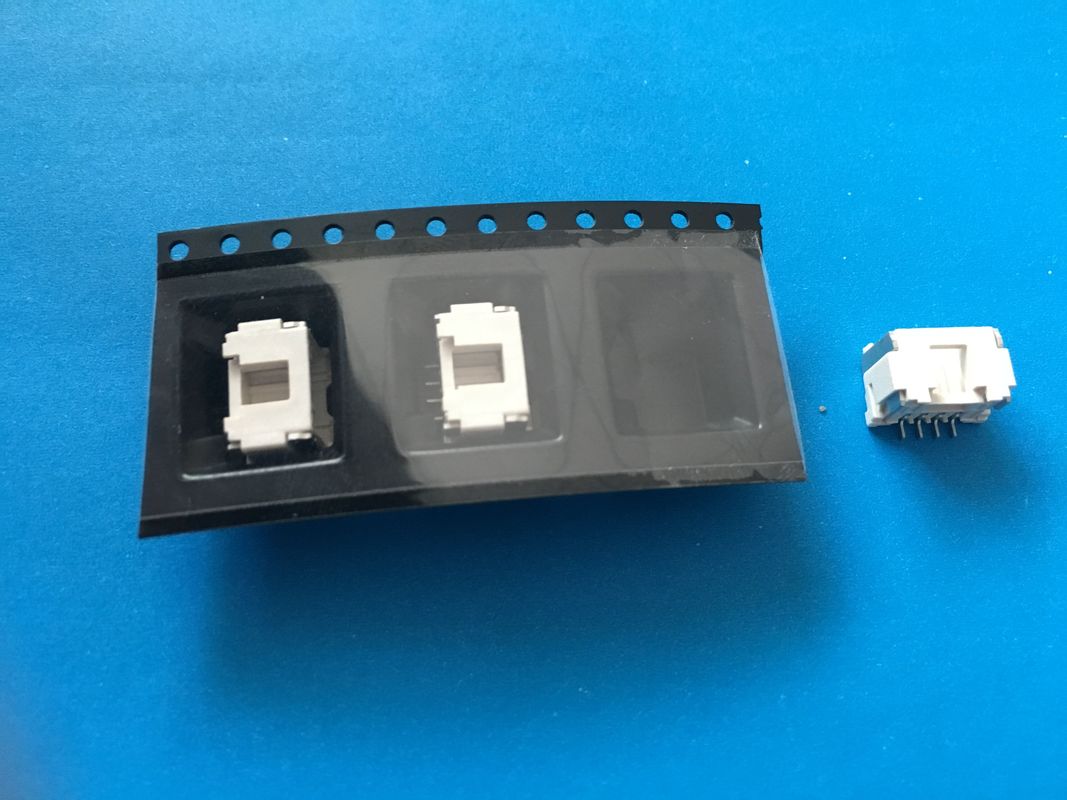 4 PINS 1.5mm Pitch Wafer PCB SMT Header Connector White SMT Right Angle Male Header