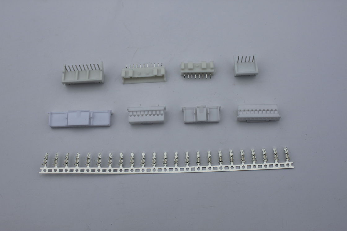 Single Row 2.0mm Pitch Wire to Board Automotive Wire Connectors Tin Plated
