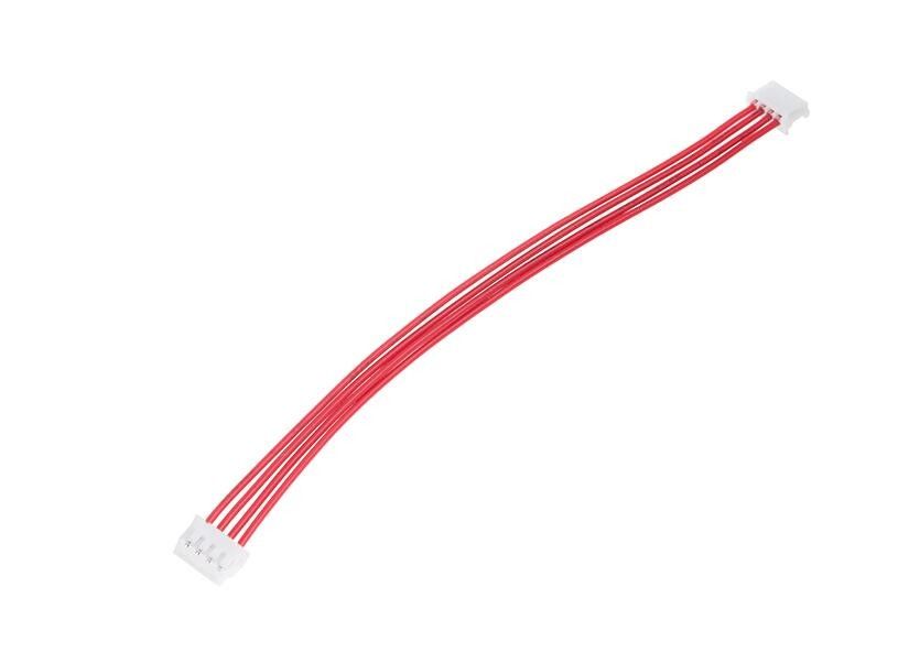 GPS Automotive Wire Harness Cable Assembly For 1.5 mm Pitch 4 pin Connector Housing , UL 1571 Red Color
