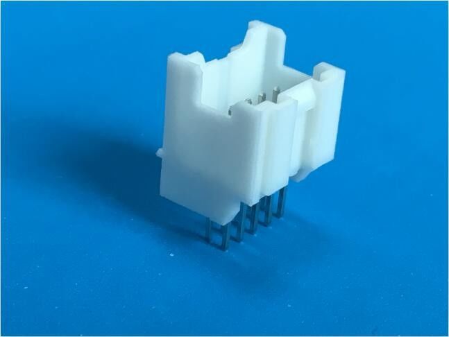 2.0 Mm Straight Dual Row PCB Board Connector Nylon 66 UL94V-0 2x5 Pin Shrouded Header
