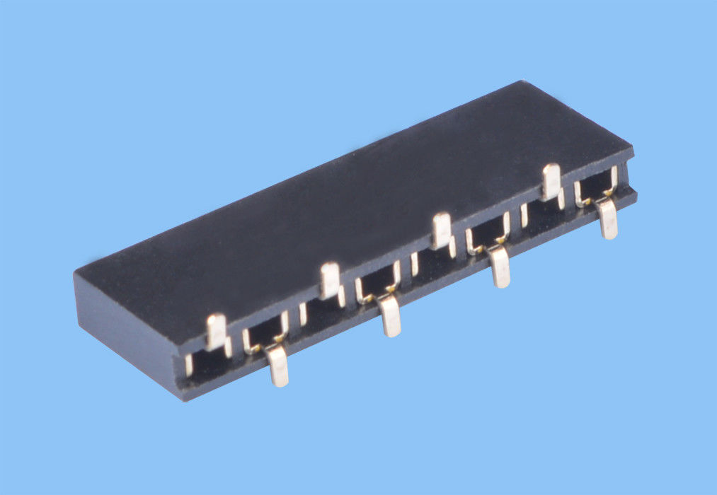 0.64mm Square Pin Brass Female Socket Connector 2.0mm Pitch 8.5mm Height SMT Type