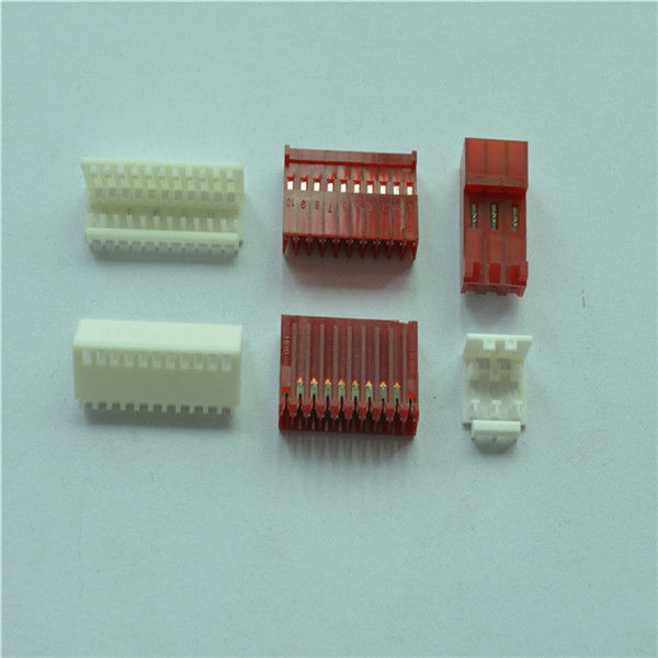 Equivalent Of AMP IDC Connector Red / White 2.54mm IDC Individual Wire With Polarized