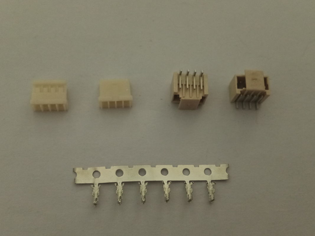 SMT Right Angle 2 - 15 Poles PCB Connectors Wire To Board 1.5mm Pitch Connector