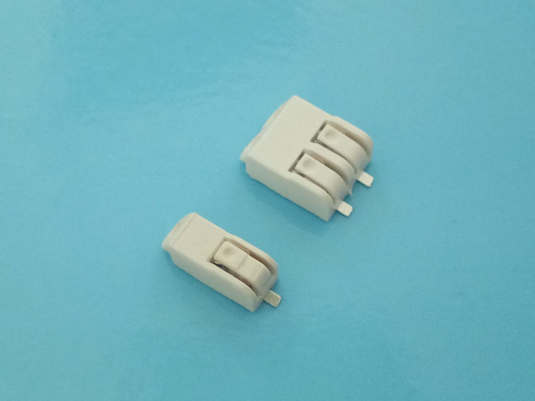 2 Pole SMD LED Quick Connector 4.0mm Pitch Terminal Block Connectors 9A AC / DC