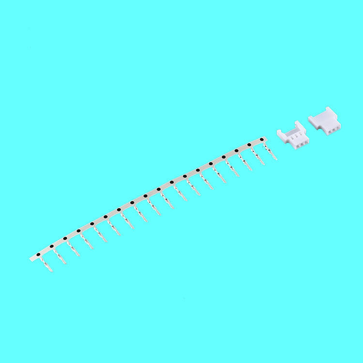 JVT 2.0mm Pitch Wire to Wire Female & Male Connector and Terminal in White Color