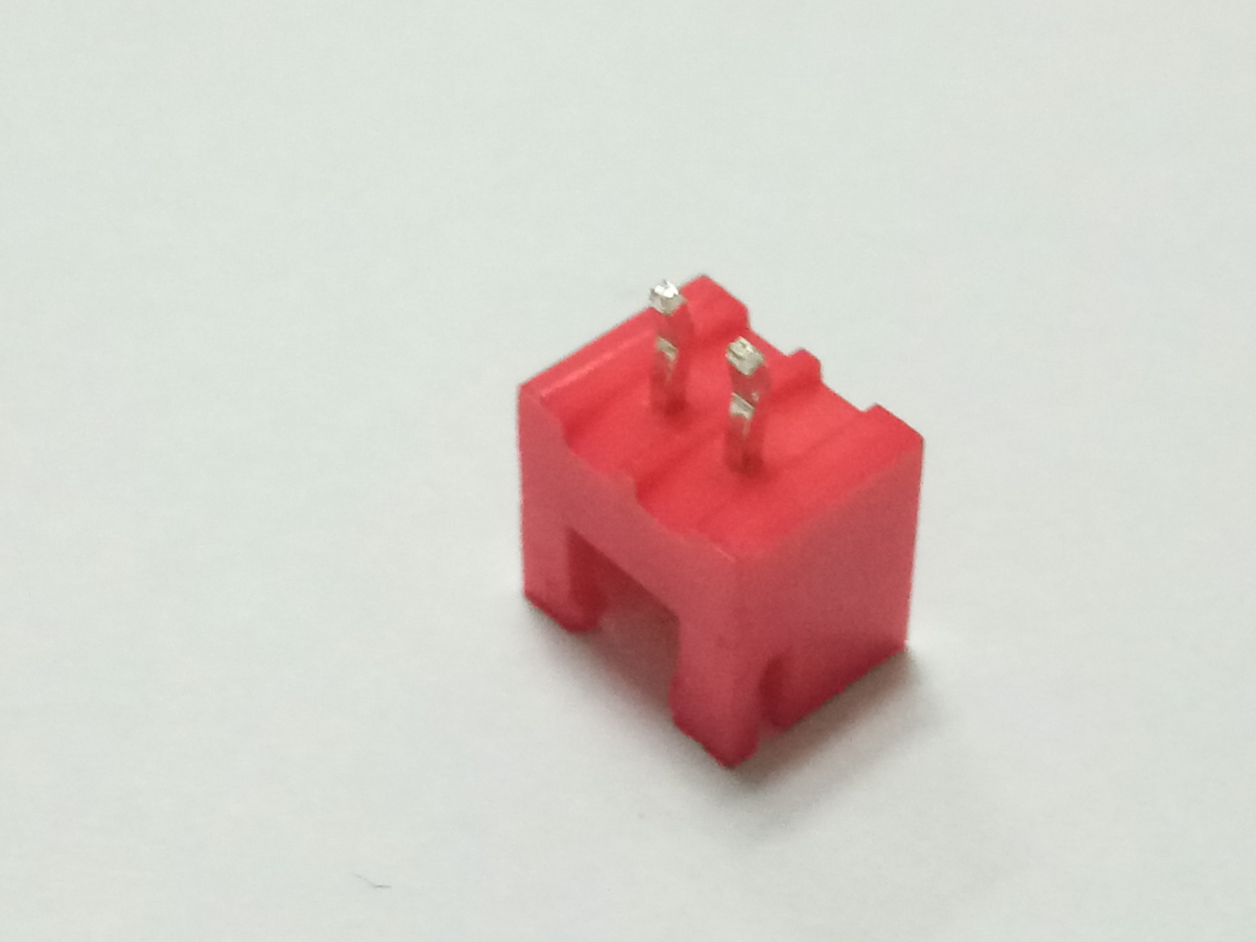 JVT 2.5mm Pitch Wafer PCB Board Connectors Two Pins Red Electrical