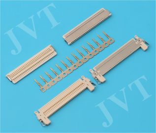 China FI-X Series Nylon 46 UL94V-0 Beige 1.0mm 30 Pin LVDS Connectors for Thin LCD Interface distributor