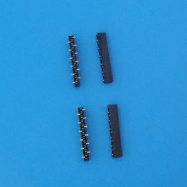 China Brass Tin Plated PCB to PCB Connector , Single Row 12 Pins Male to Female Connectors distributor