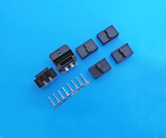 China 20 Pin Automotive Connectors Dual Row Nylon 66 UL 94V-0 JVT 2368HNO-2X10 distributor