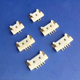 China Right Angle SMT Header Connector PCB Wire to Board Connector in Brass and Gold plated factory