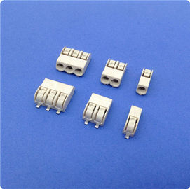 China 4 mm Pitch SMD LED Connector 2 Poles Tin - Plated Terminal Block Connector factory