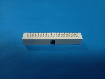 China 2.54mm Pitch Pin Header Connector box header H: 9.0mm  DIP,Color White factory
